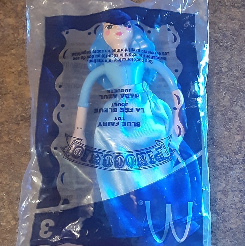 Miramax Pinocchio Blue Fairy 2002 McDonald's Happy